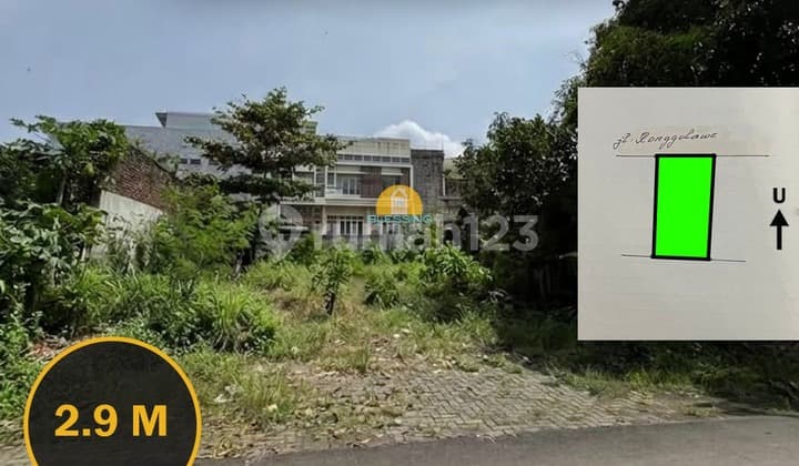 Land Suitable for Office. Ronggolawe Street, West Semarang