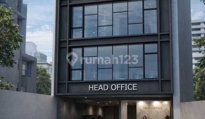 Gedung Baru Gress. 4 Lantai Include Lift. Puri Anjasmoro Raya