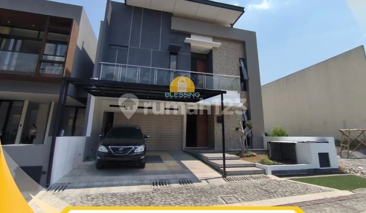 Rumah Mewah Full Furnished Di Montana Candi Golf