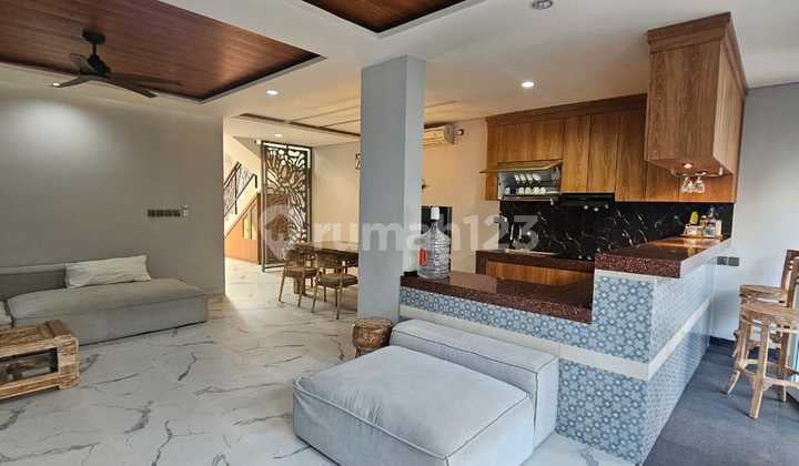 Two-Story Villa 130 sqm, 2 Bedrooms, Private Pool, Furnished, Near Bali International School in Sanur, Beautiful House in Sanur Kauh, Jl. Batur Sari, Gg. Tunjung Sari, No.5, Denpasar City, South Denpasar, South Denpasar, Bali, 80227, Sanur Kauh