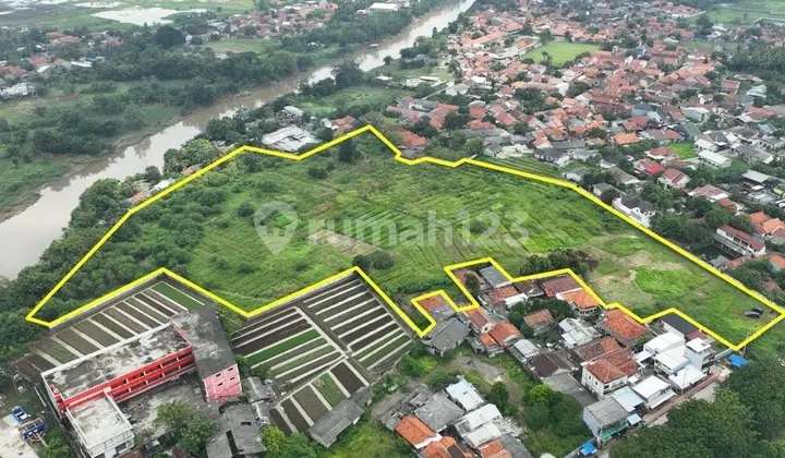Commercial Land for Sale in Tangerang, Area 33,266M2, Suitable for Factory