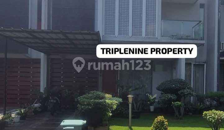 Rumah Dua Lantai Depan Taman Di Citra Gran Cibubur