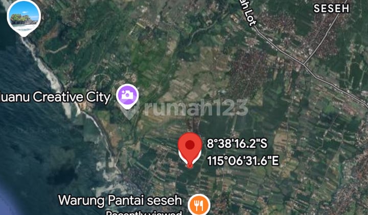 Premium Land in Pink Zone, Cemangi, Canggu, Bali