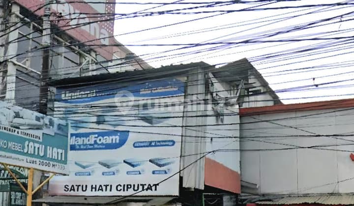 Ruko Dan Gudang Luas Di Pinggir Jalan Raya Ciputat