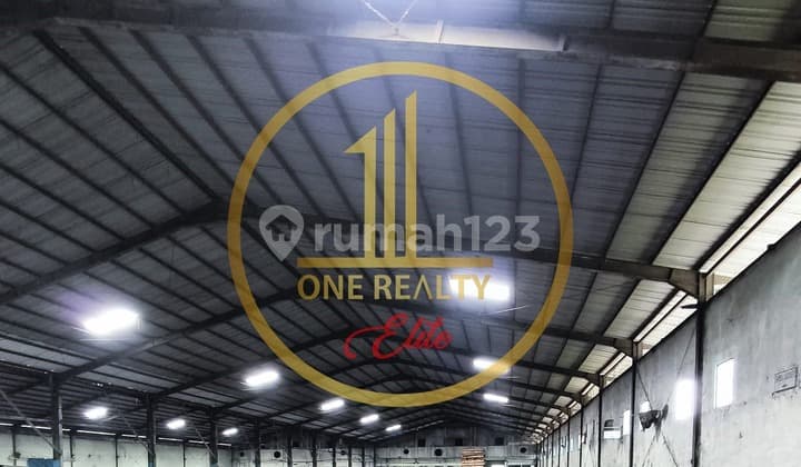 Gudang Bersama Siap Pakai Luas 10.000M2 Dekat Tol Moch Toha