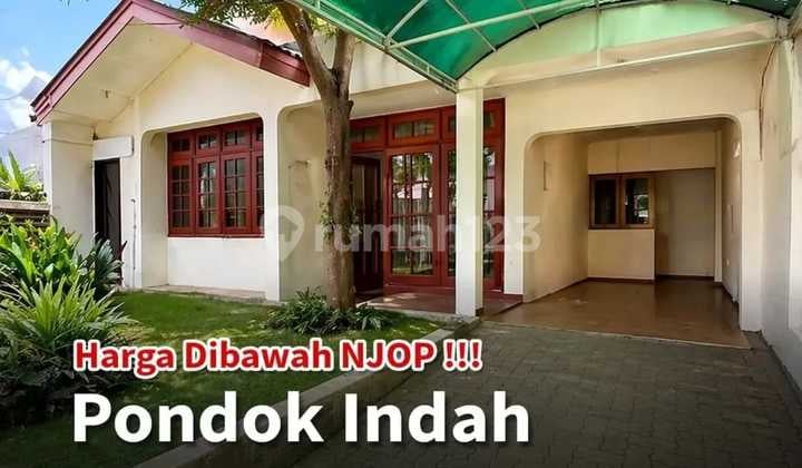 Below NJOP, Ready-to-Occupy House for Sale in Pondok Indah, South Jakarta