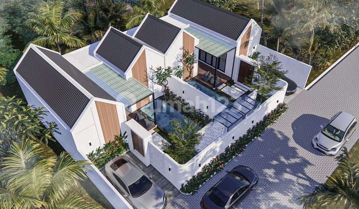 Villa Baru Dan Modern Siap Huni Dekat Dengan Tanah Lot