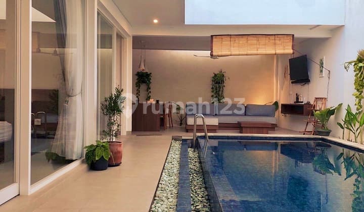 Villa Baru Fully Furnished Siap Huni 5 Menit Ke Tanah Lot