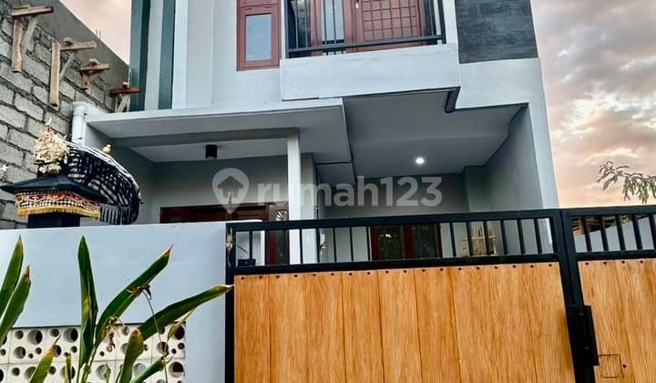 Rumah Baru Dan Modern Siap Huni 5 Menit Ke Side Walk Jimbaran