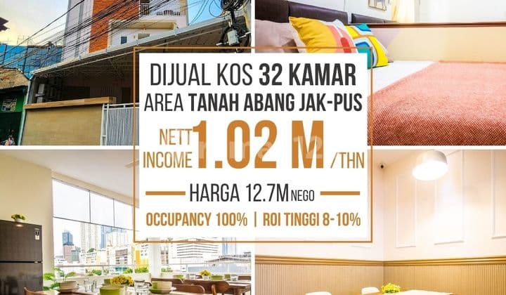 Rare Investment New Exclusive Boarding House in Tanah Abang City Center