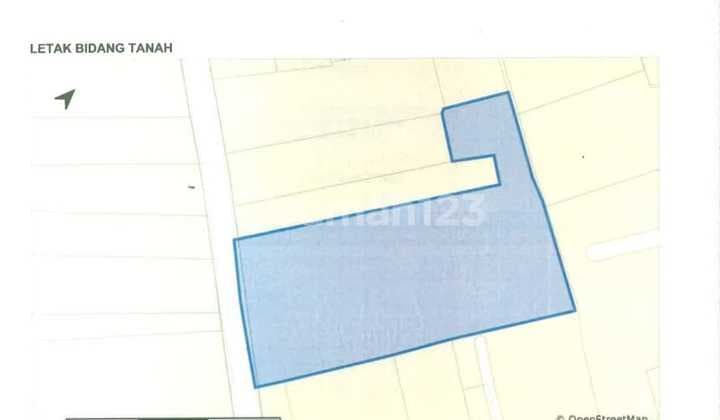 Kavling Matang Cocok untuk Gudang dan Cluster Dekat Tol Soreang