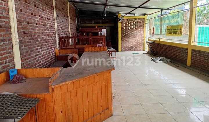 Siap Pakai Strategis Pinggir Jalan Raya Ramai Cocok Untuk Usaha Atau Kantor