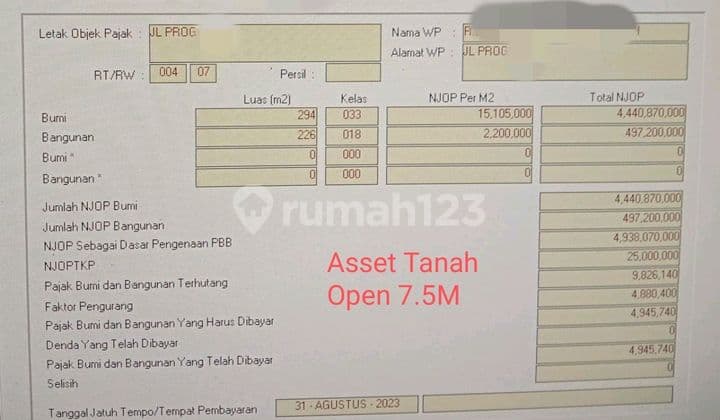 Tanah Sayap Riau Harga Dibawah Pasar