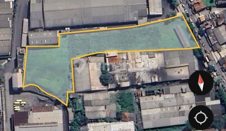 Disewakan Tanah Luas Dan Gudang Mandiri Di Area Moh. Toha