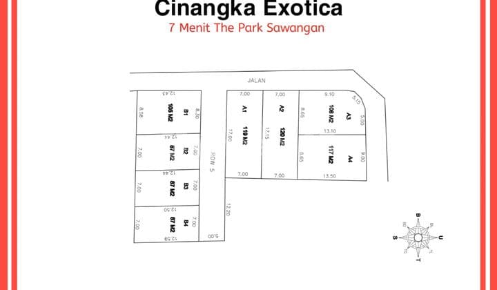 Dekat Akses Tol, Tanah, SHM, Dekat Fasilitas Kesehatan, di Sawangan