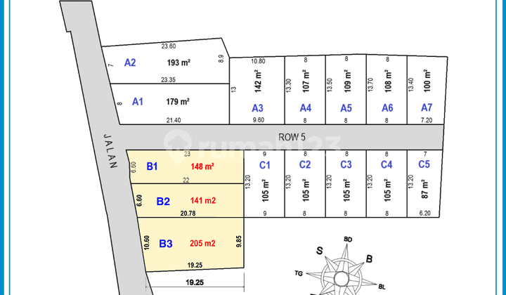 Dekat Akses Tol, Tanah, SHM, Dekat Akses KRL, di Bogor Barat