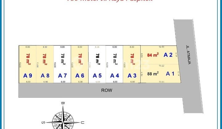 Dekat Akses Tol, Tanah, SHM, Dekat Universitas, di Pamulang