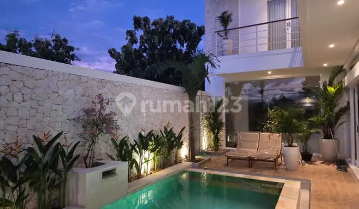 Brand New Furnished 2-Story Villa with Rooftop in Kutuh, South Kuta