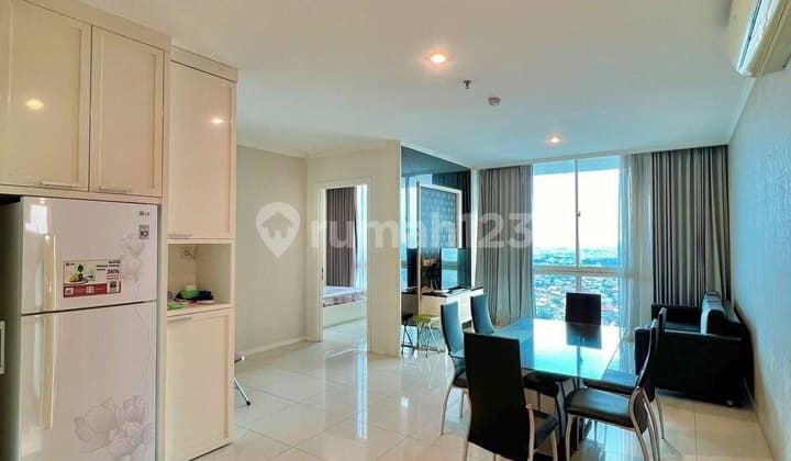 Apartemen Vue Ciputra World 3 BR Lt 23 Furnished Layout Melebar