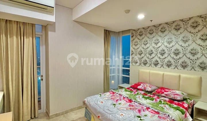 Apartemen Trillium 1 BR Tower B LT 8 Furnished Mewah View City