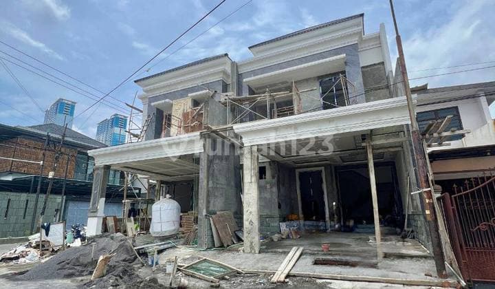 Rumah Baru American Style Kertajaya Indah Timur 2 LT Tipe B Hoek
