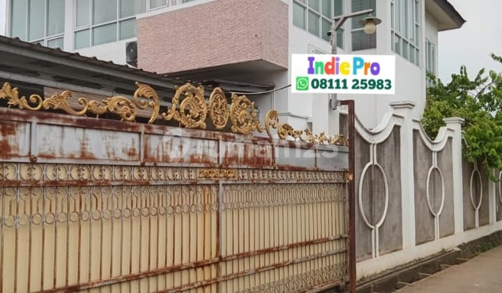 Rumah 2 Lantai Hook Samping Jalan Dekat Citragran Cibubur Jatisampurna Bekasi