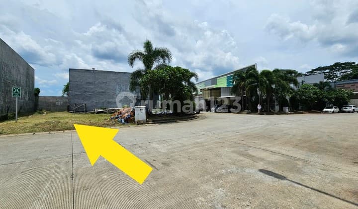 Kavling gudang 180 m2 siap bangun dalam komplek pergudangan di karawaci, Tanggerang