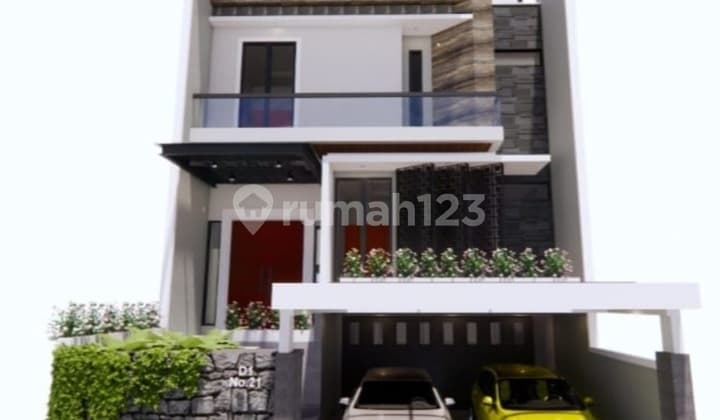 For Sale 3-Story House in Taman Puspa Raya Surabaya