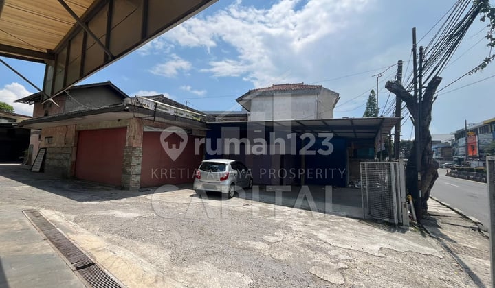 Lahan dan Bangunan di Mainroad Cimahi