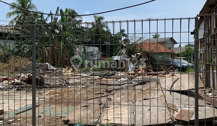 Tanah Komersil Strategis 1600M2 Hadap Jalan Raya Cocok Utk Padel