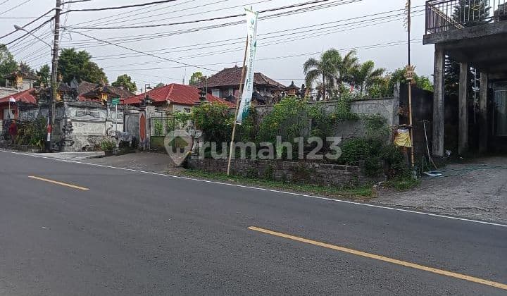 Dijual tanah+bangunan @jl.raya bedugul, Bali