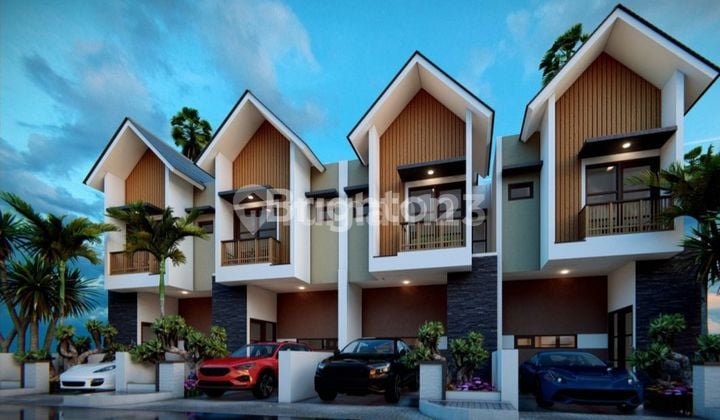 RUMAH 2 LANTAI KONSEP MODERN MINIMALIS DI KAWASAN PREMIUM RENON