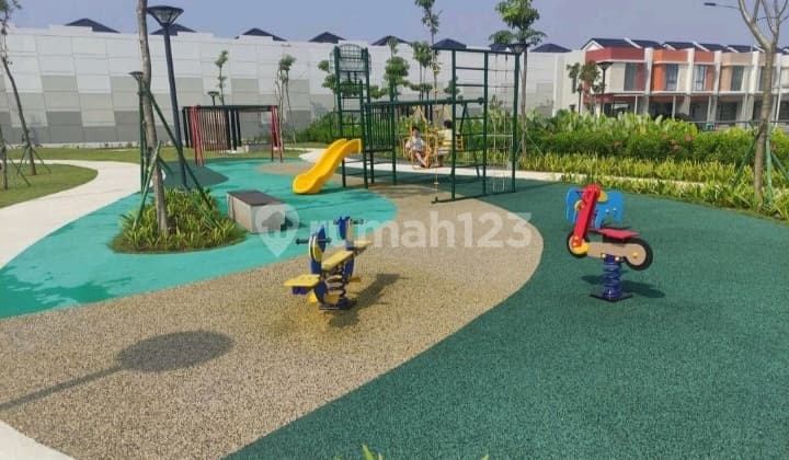 Di jual / disewakan perth /perbln rumah konsep gaya minimalis modern cluster virginia super fully furnished