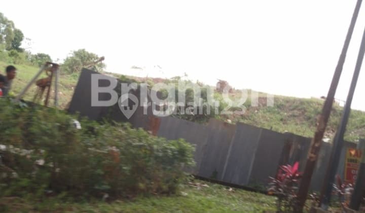 Tanah luas dipimggir jalan besar rata ukuran tanah 14400 m²