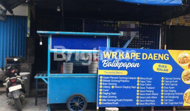 Dijual Ruko Plus Ex Wr Kape Daeng Dekat Kantor Bpjs Balikpapan