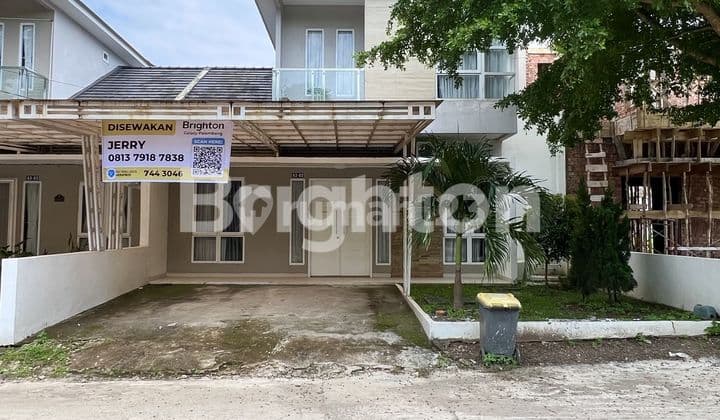 RUMAH TOWNHOUSE CANTIK DAN RAPI FULL FURNISHED SIAP HUNI DI KM 7 PALEMBANG