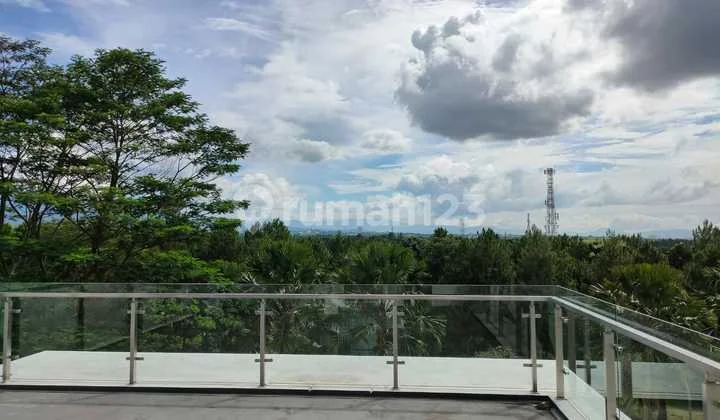 Siap Huni! Rumah Modern 3 Lantai + Rooftop | Dekat Masjid Tazkia