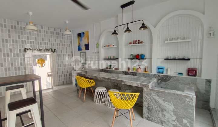 Rumah Dengan Kolam Renang Sudah Dilengkapi Semi Furnish Sudah Shm, Lingkungan Asri Di Sentul City Bogor