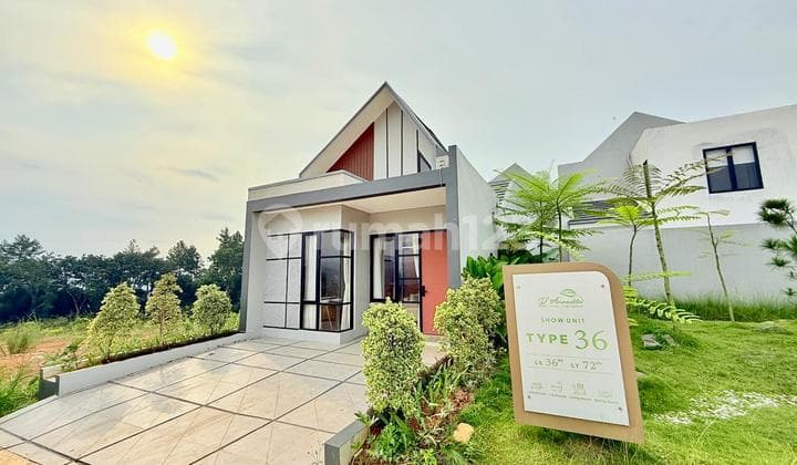 Rumah Baru View Gunung 360deg di Sentul Bogor Mulai 780 Jutaan!