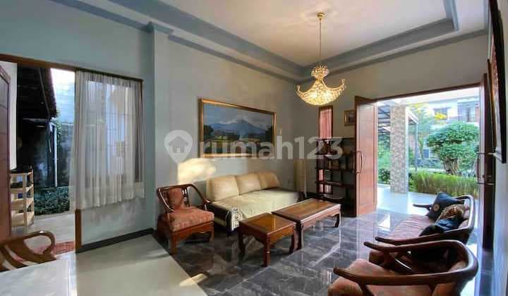 Rumah Baru Depan Taman, Green Area, Halaman Luas, Dekat Exit Tol di Sentul City, Bogor