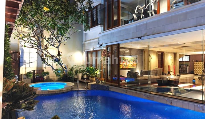 Rumah Mewah Sunter 30X30,5 Marmer Ada Kolam Renang, Lift, Gym, Jacuzzi