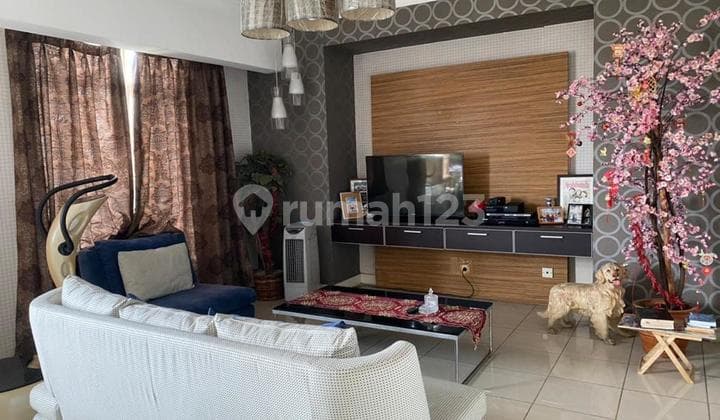 Mutiara Beach Apartment Tower Aru Size 162m2 Type 3+1br Low Floor in Pluit, North Jakarta