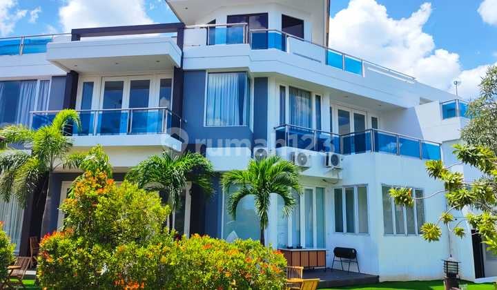 Rumah Mewah Full Kanal Dan Dermaga, Swimming Pool, View Laut 869m2 5KT