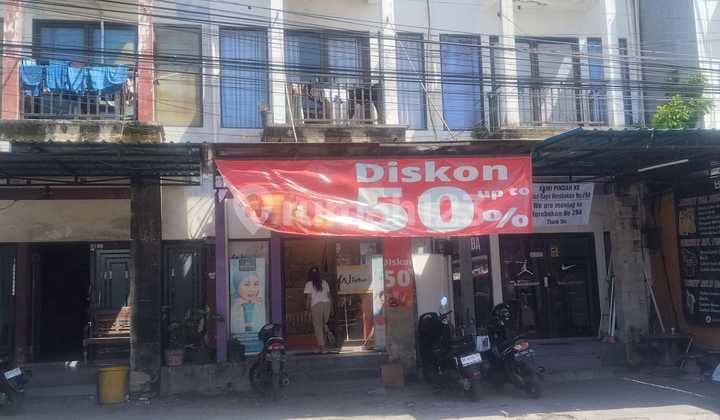 Rental of Shop on Main Street Tukad Bilok Sanur Minimum Rental 2 Years in Front