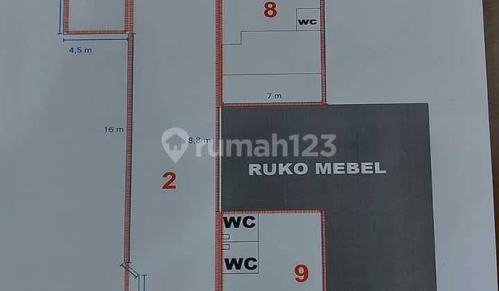 Dijual Rumah Tua Murah di Hasyim Ashari