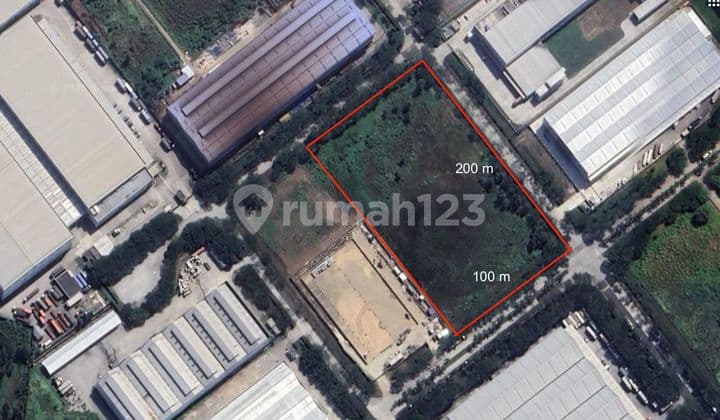 Tanah Kavling Industri Strategis di Kitic Deltamas Cikarang Pusat