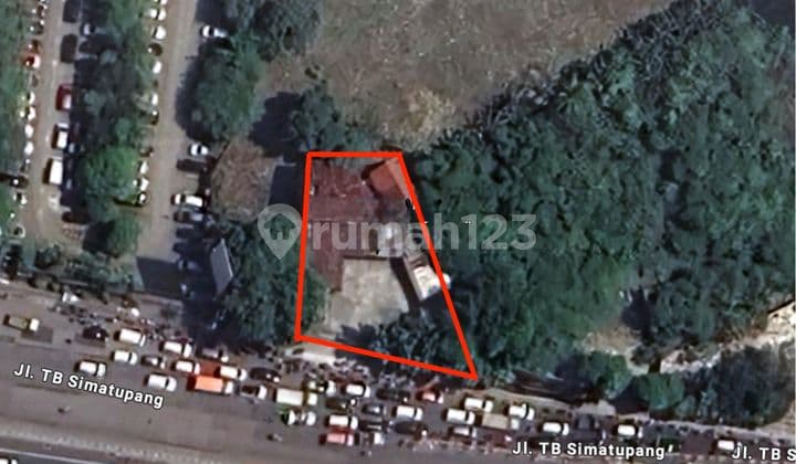 Tanah Ex Bengkel Mobil Luas di Tepi Jalan Simatupang Jagakarsa