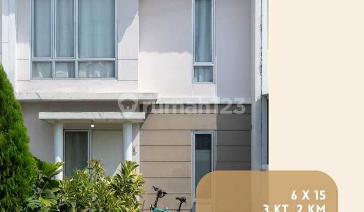 Rent a House - Sector 7 C - Gading Serpong - Includes 3 AC Units and Kitchen Set