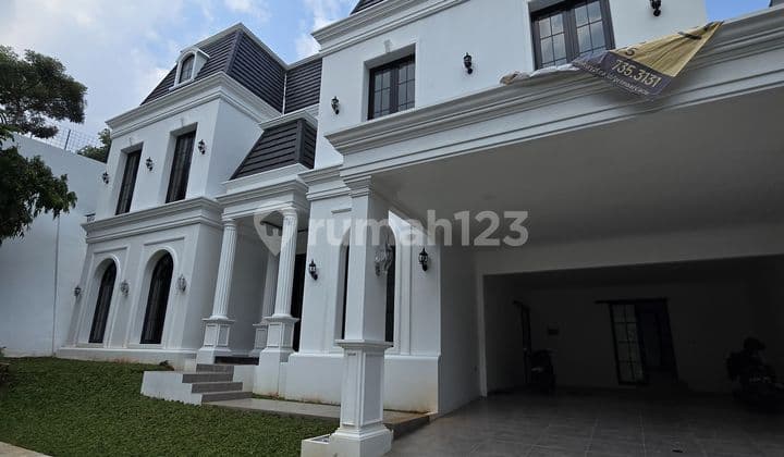 Rumah Brand New American Classic 2 Lt Dalam Cluster di Bintaro