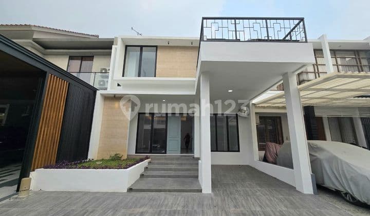 Turun Harga Rumah Minimalis Baru Renovasi di Sektor 9 Bintaro
